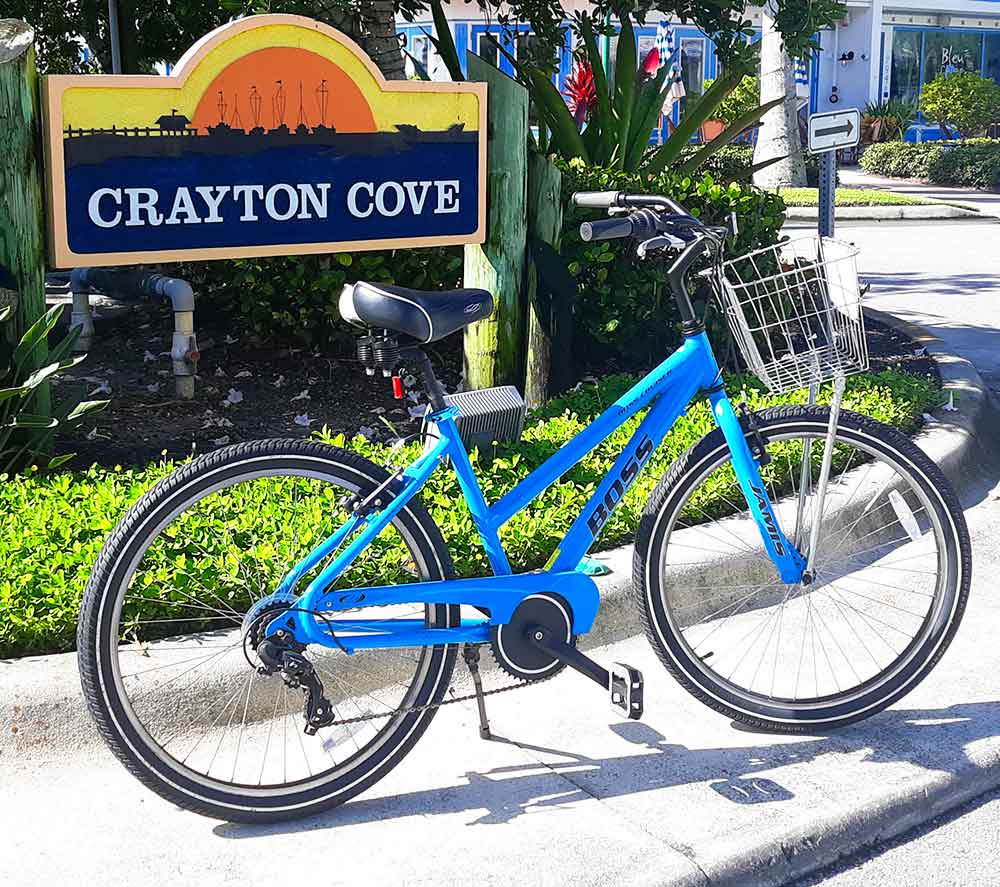 Jamis Boss 7-speed bike in Crayton Cove Naples, Florida | Bike Rentals Naples, Florida Beach Bum Bike Rentals